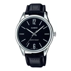 Чоловічий годинник Casio MTP-V005L-1B чорний циферблат