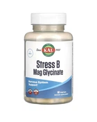 Магній Гліцинат + Вітаміни групи В, Stress B, Mag Glycinate, KAL, 60 капсул