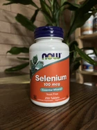 Селен Now Foods, Selenium, 100 мкг, 250 таблеток