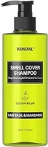 Бессульфатный подростковый шампунь для кожи головы Lime Basil & Mandarin KUNDAL All Day Smell Cover Teens Shampoo Lime Basil & Mandarin 400 мл