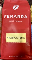 Кава Зернова Ferarra Arabica 100% 1кг