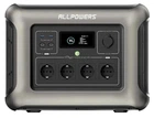 Зарядна станція ALLPOWERS R1500 1800 Вт 1152 Вт·год LiFePO4, портативна електростанція з функцією ДБЖ (UPS), Wi-Fi та Bluetooth