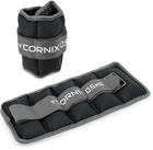 Обважнювачі-манжети для ніг та рук Cornix 2 x 0.5 кг Чорно-сірі (XR-0394)