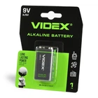Батарейка крона Videx 9V 6LR61 Alkaline