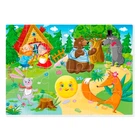 Игра развивающая Vladi Toys Малыш сможет "Колобок" мягкие пазлы А4 VT1102-27