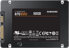 Samsung 870 Evo-Series 500GB 2.5" SATA III V-NAND 3bit MLC (TLC) (MZ-77E500BW) - изображение 4