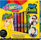 Подарочный набор Colorino для декора волос для мальчиков 6 ярких смываемых оттенков (36988PTR) (5907620136988) - изображение 1