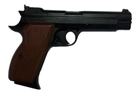 Пневматичний пістолет SAS P210 Sig Sauer P210 Зіг Зауер рухомий затвор газобалонний CO2 120 м/с - зображення 2