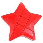 Звезда Рубика Красная 3x3 (Red Star Cube) YJ8620 red