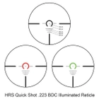 Прицел оптический Barska Level HD 1-4x24 (IR HRS .223 BDC R/G) - изображение 3