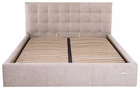 Кровать Двуспальная Chester Comfort 180 х 200 см Мисти Mocco С подъемным механизмом и нишей для белья Мокко