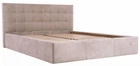 Кровать Двуспальная Chester Comfort 160 х 190 см Мисти Mocco С подъемным механизмом и нишей для белья Мокко