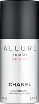 Парфюмированный дезодорант для мужчин Chanel Allure Homme Sport DSR M 100 мл (3145891239300)