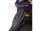 Перчатки нитриловые неопудренные Care365 STANDART , Черные (100 шт/уп) , размер M - изображение 3