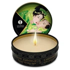 Массажная свеча с ароматом зеленого чая Shunga MINI MASSAGE CANDLE Exotic Green Tea 30 мл (SO2521)