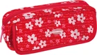 Пенал мягкий Cool For School Flowers 2 отделения Красный (CF86631)