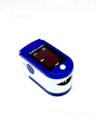 Пульсоксиметр Jziki Blue електронний на палець пульсометр і оксиметром для вимірювання кисню в крові і пульсу - зображення 2
