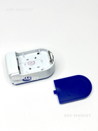 Пульсоксиметр Jziki Blue електронный на палец пульсометр и оксиметр для измерения кислорода в крови и пульса - изображение 6