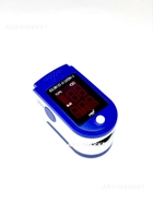 Пульсоксиметр Jziki Blue електронный на палец пульсометр и оксиметр для измерения кислорода в крови и пульса - изображение 9