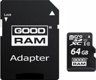 Карта пам'яті Goodram microSDXC 64GB UHS-I U1 + SD-адаптер (M1AA-0640R12)