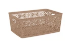 Корзина 0504 №4 Ажур CREAM без крышки 14 л