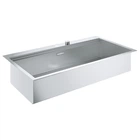 GROHE Мийка для кухні 1024 x 560 мм, 1 чаша, матова, в рівень зі стільницею (31586SD0)