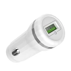 Автомобильное зарядное устройство Hoco Z27A USB QC белое