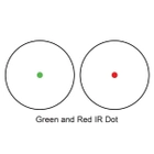 Коліматорний приціл Barska Red/Green Dot 1x30 Cantilever (Weaver) (923637) - зображення 2