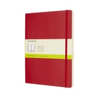 Блокнот Moleskine Classic Красный большой 192 страницы нелинованный Мягкий 19х25 см (8055002854696)