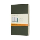 Блокнот Moleskine Cahier Зелений кишеньковий 64 сторінки в лінію 9х14 см (8055002855211)