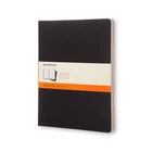 Блокнот Moleskine Cahier Черный XXL 120 страниц в линию (21х30 см) (8055002851442)