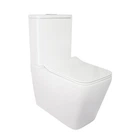 Унитаз-компакт Q-tap Crow WHI 2170P безободковый