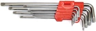 Набор ключей шестигранных Torx Lavita Г-образные удлиненные T10-T45 9 шт (LA 511600)