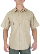 Рубашка тактическая 5.11 Tactical Taclite Pro Short Sleeve 71175 L Tdu Khaki (2000000110714) - изображение 1
