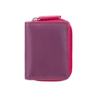 Фиолетовый кожаный женский кошелёк Visconti RB53 PLUM M Hawaii c RFID