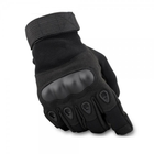 Тактические перчатки полнопалые Oakley L черный - изображение 7