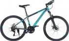 Велосипед TRINX Majestic M116 2019 26" 17" Matt-Grey-Cyan-Green (M116MGCG) - изображение 1
