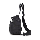 Тактический рюкзак T-Bag сумка на плечё Tiding Bag, черный - изображение 5