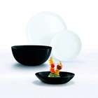 Сервіз LUMINARC DIWALI BLACK and WHITE/19 пр (P4360)