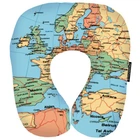 Дорожня подушка Карта 32x30 см