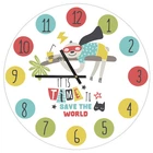 Часы настенные круглые It is time to save the world 36 см