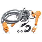 Літній душ, водяний насос 12 вольт, Automobile Shower Set. Це, душ для кемпінгу, +, похідний душ