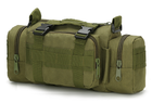 Тактическая универсальная поясная, наплечная сумочка RealTactic Олива - изображение 1