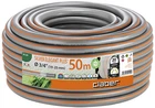 Шланг поливочный Claber Silver Elegant 3/4" 50 м Серый с оранжевой полосой (91290000)