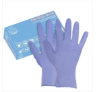 Перчатки медицинские нитриловые смотровые VitLux голубые (уп 100шт 50пар) размер XL (10587) - изображение 3