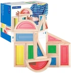 Набор стандартных блоков Guidecraft Block Play Большая радуга 10 шт (G3015) (716243030154)