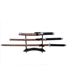 Катани сувенирые Inadzuma чорно-золоті подарункові мечі Safebet FX30359 - зображення 2