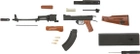 Міні-репліка ATI AK-47 1:3 (15020037) - зображення 3