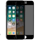 Защитное стекло Privacy 5D (тех.пак) для Apple iPhone 7 / 8 / SE (2020) (4.7") Черный
