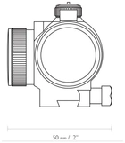 Коліматорний приціл Hawke Vantage Red Dot 1x25 9-11 mm (926966) - зображення 5